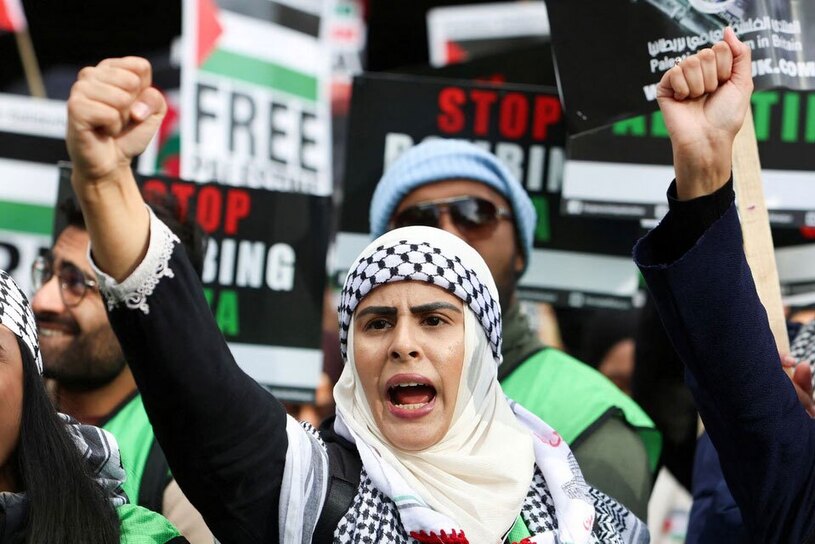 اعتراضات جهانی به کشتار مردم غیرنظامی غزه 