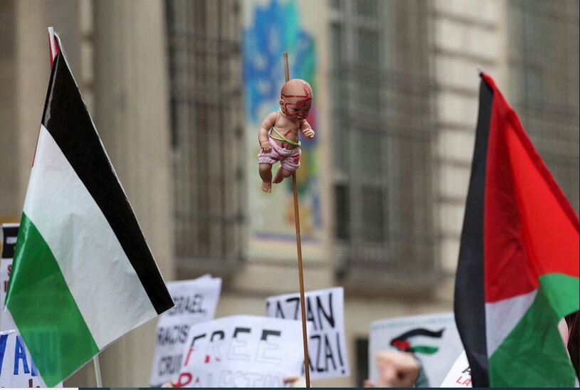 دیدنی های امروز؛ از صدسالگی جمهوری ترکیه تا تظاهرات علیه نسل کشی اسراییل در غزه تظاهرات بزرگ حامیان فلسطین در شهر مادرید اسپانیا