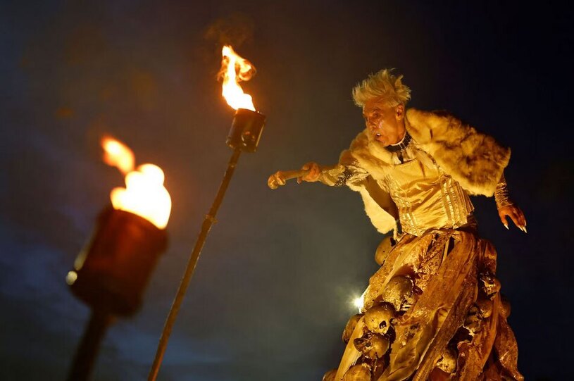 دیدنی های امروز؛ از جشن هالوین در دنیا تا وحشت هالوین در غزه جشن هالوین در ایرلند