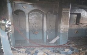 آتش‌سوزی استخر مجموعه ورزشی
