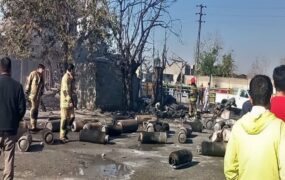 انفجار سیلندر گاز