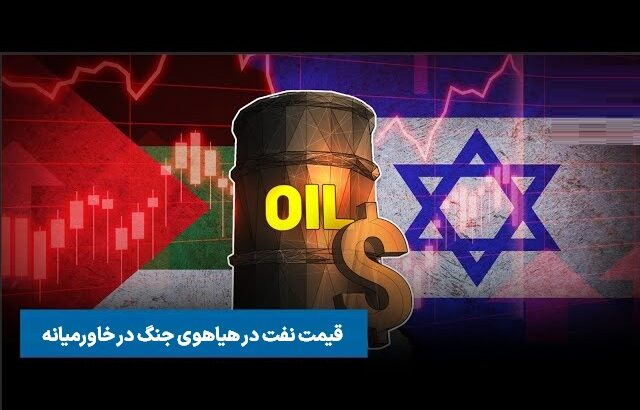 قیمت نفت در خاورمیانه جنگی