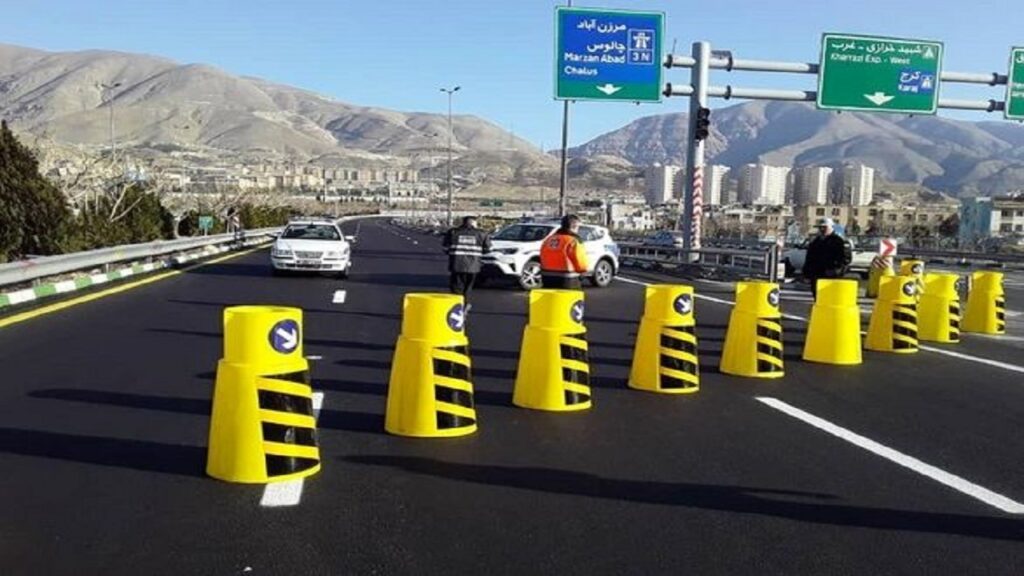 مسدودیت جاده چالوس