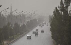 وزش باد شدید در نیمه‌جنوبی تهران