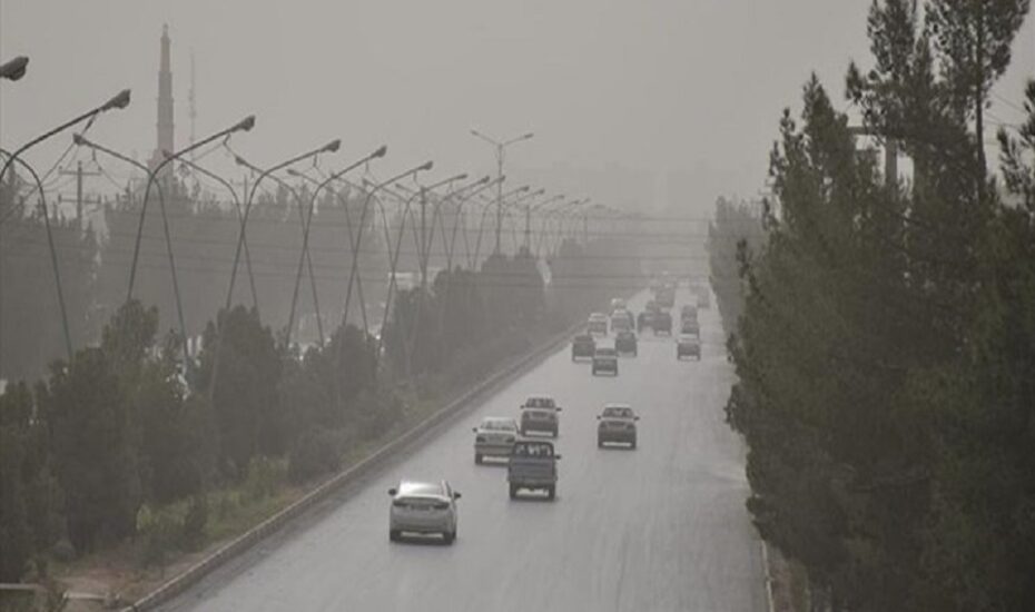 وزش باد شدید در نیمه‌جنوبی تهران