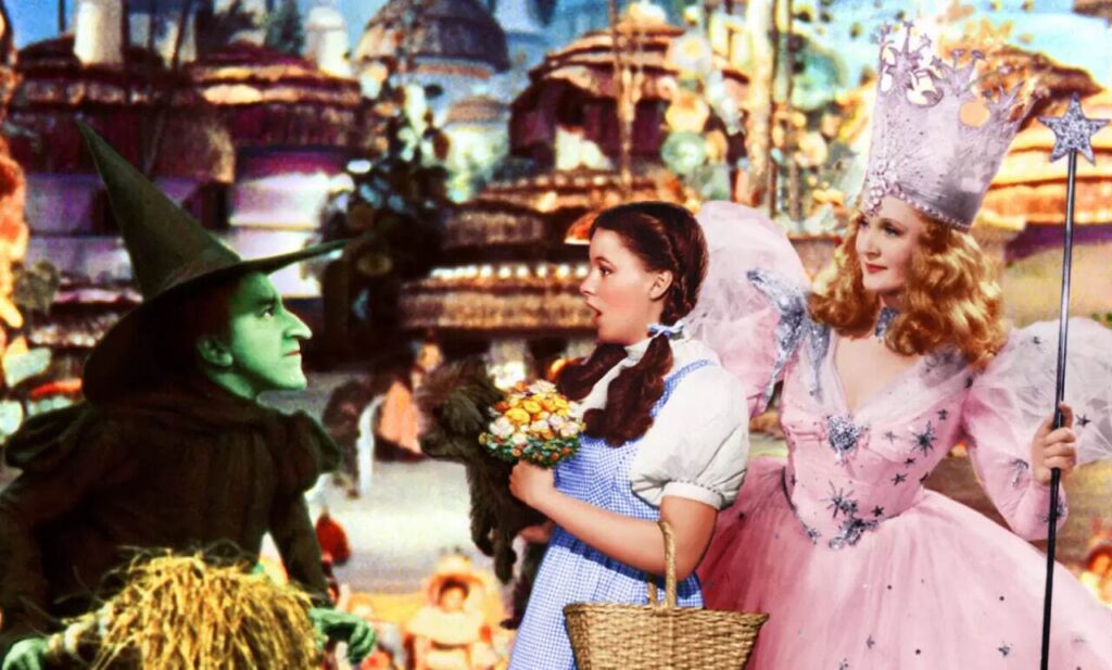 7 جادوگر برتر دنیای سینما گلیندا، جادوگر خوب در «جادوگر شهر اوز»
