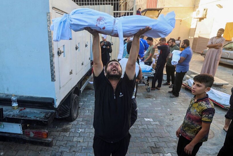 بیمارستان شهدای الاقصی در نوار غزه