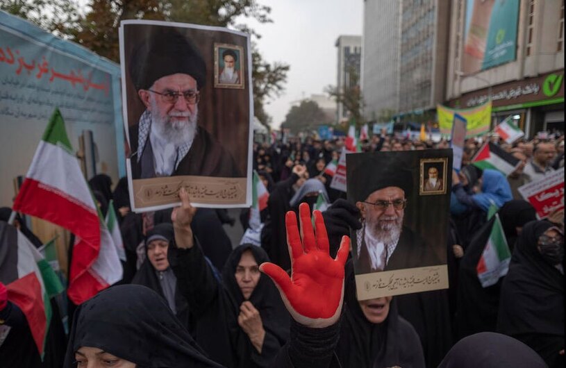 تظاهرات روز 13 آبان در تهران 