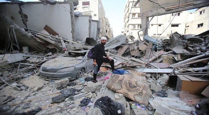 حمله هوایی اسراییل به اردوگاه آوارگان