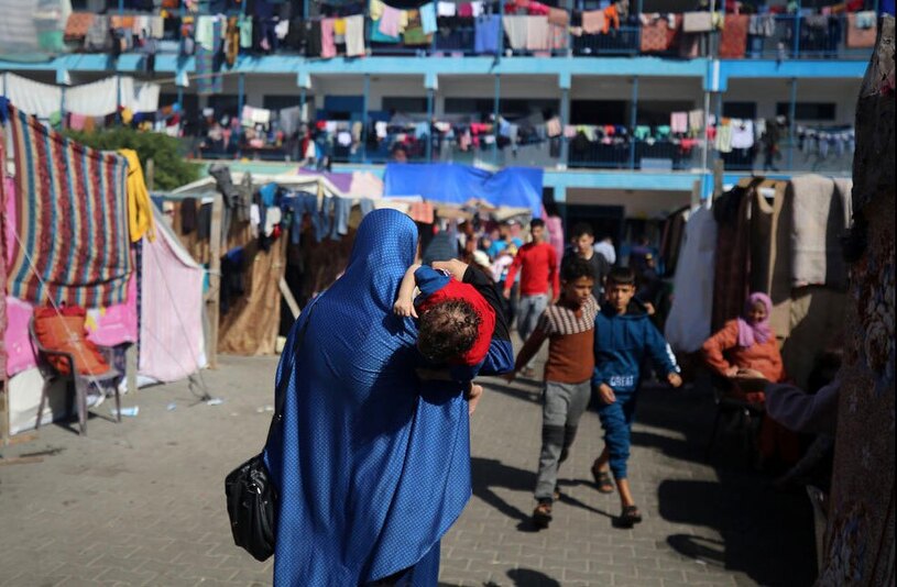 اردوگاه سازمان ملل برای اسکان آوارگان جنگی