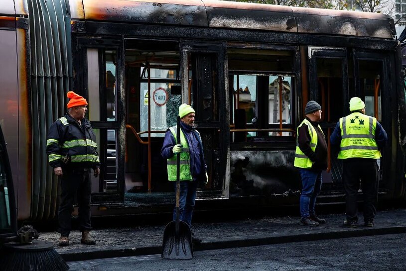 شورش گسترده در شهر دوبلین ایرلند