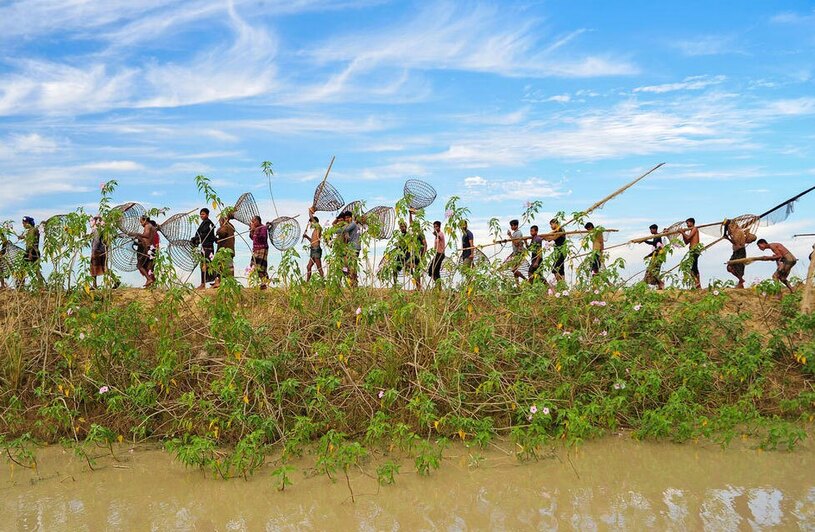 جشنواره پاییزه ماهیگیری 