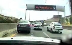 تعقیب و گریز 206 سرقتی در جاده بارانی