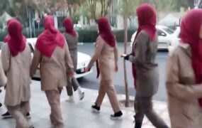 حضور افرادلباس منافقین خیابان‌های تهران