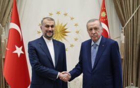 دیدار وزیر امور خارجه ایران با اردوغان