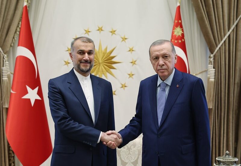 دیدار وزیر امور خارجه ایران با اردوغان