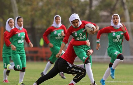 صعود راگبی زنان ایران به نیمه نهایی صعود راگبی زنان ایران نیمه نهایی