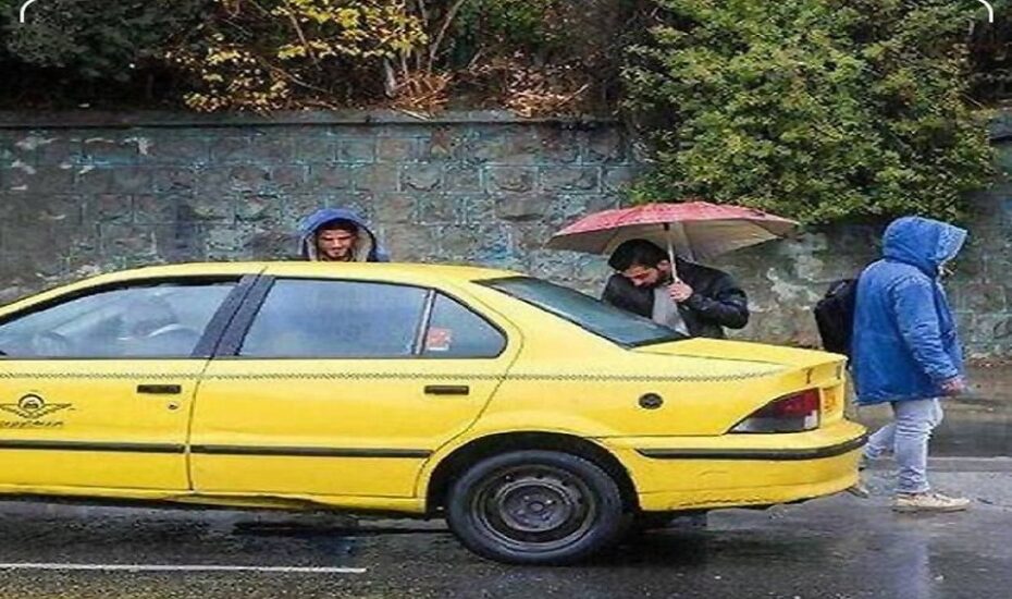 ممنوعیت افزایش کرایه تاکسی بارش