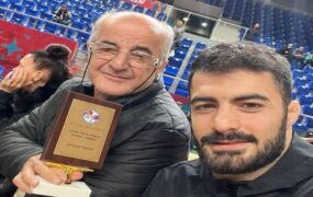 یک ایرانی کشتی‌گیر برتر صربستان