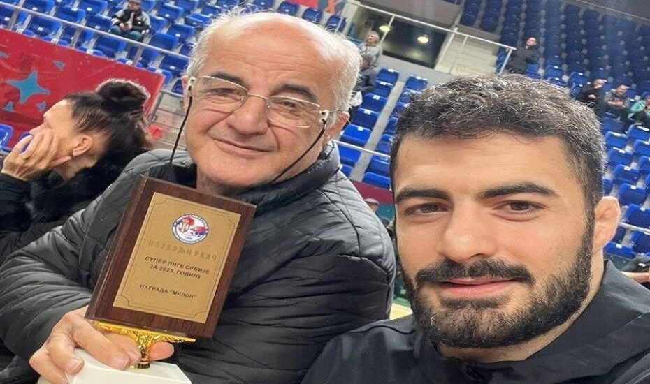 یک ایرانی کشتی‌گیر برتر صربستان