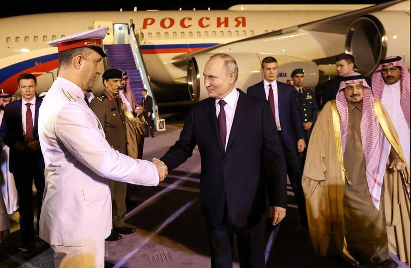 استقبال از ولادیمیر پوتین در ریاض و ابوظبی