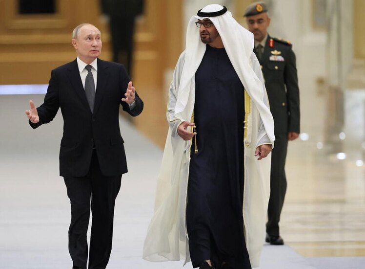 استقبال از ولادیمیر پوتین در ریاض و ابوظبی