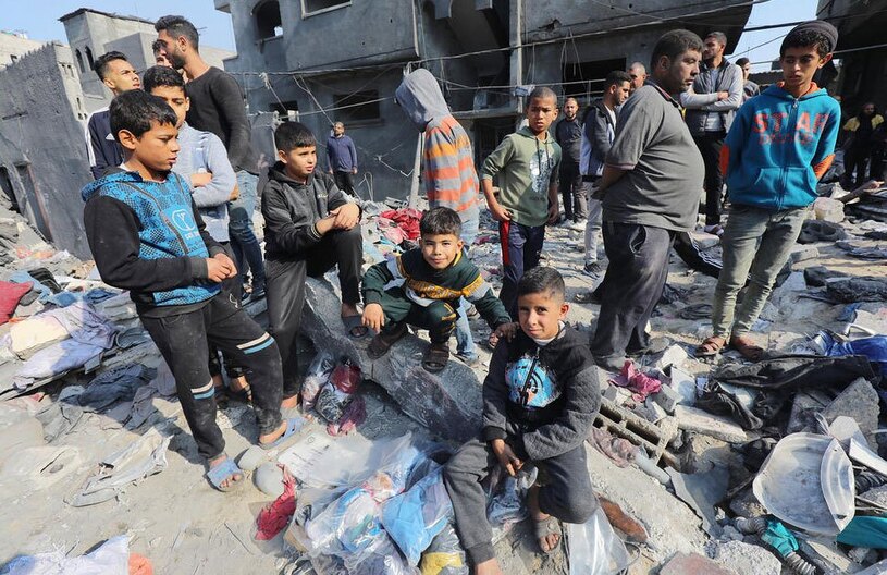 حمله هوایی اسراییل به اردوگاه آوارگان نصیرات 