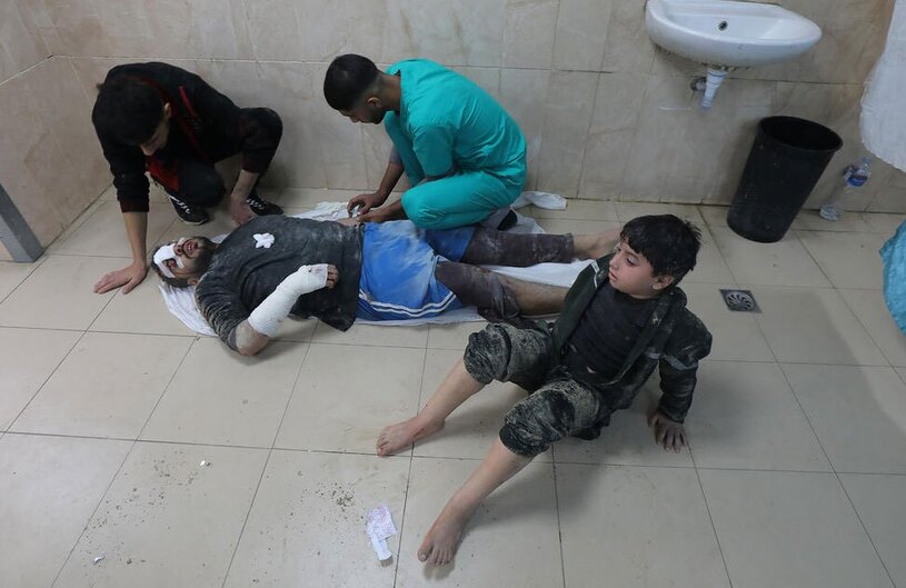 حملات هوایی اسراییل به شهر دیرالبلح