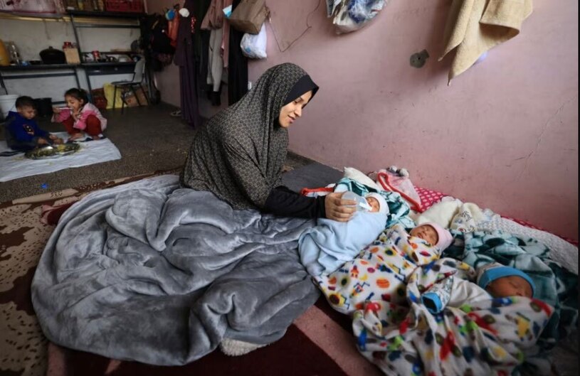 اردوگاه آوارگان جنگ در دیر البلح