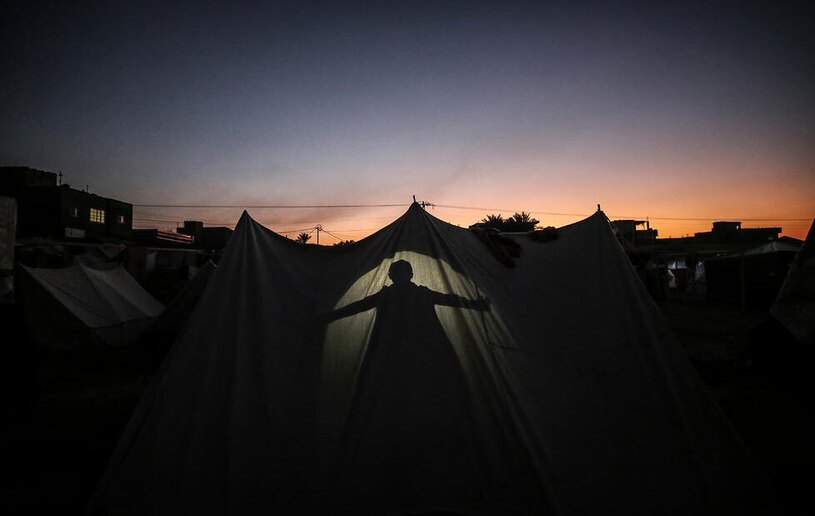 دیدنی های امروز؛ از حمایت جهانی از فلسطین تا تشدید جنگ اوکراین چادرهای اردوگاه آوارگان در دیرالبلح نوار غزه