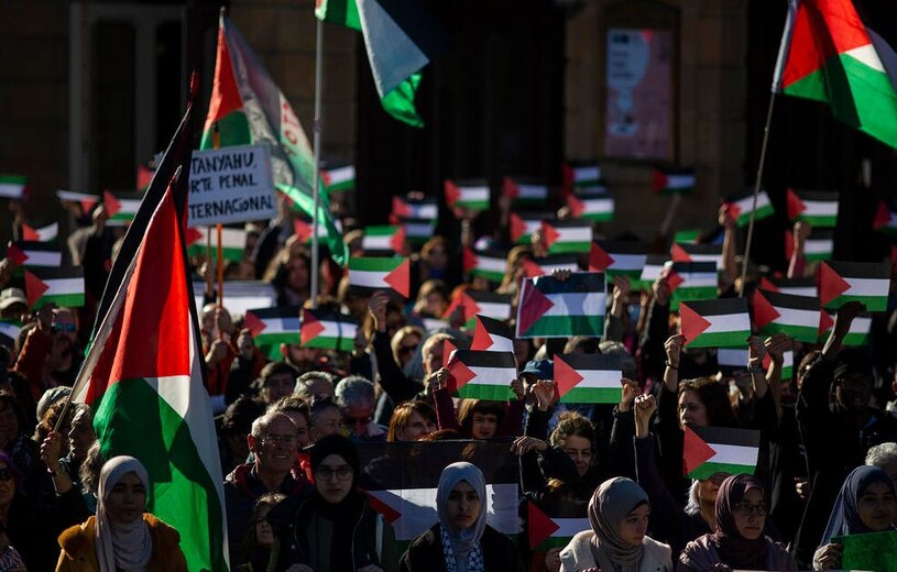 دیدنی های امروز؛ از تصاویر منتخب فضایی تا حمله موشکی اوکراین به روسیه تظاهرات حامیان فلسطین در بیلبائو اسپانیا