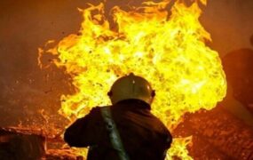انفجارهای یک کپسول گاز فروشی در کرج