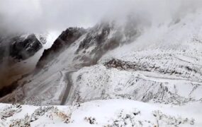 باد شدید و باران و برف در ارتفاعات