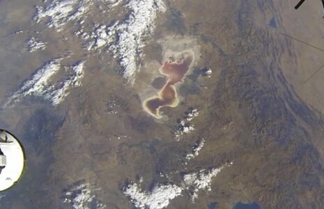 دریاچه ارومیه ایستگاه فضایی