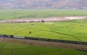 مسیر قطار مسافری رشت