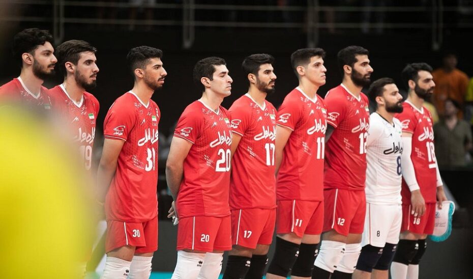 حریفان والیبال ایران لیگ ملت‌های 2024