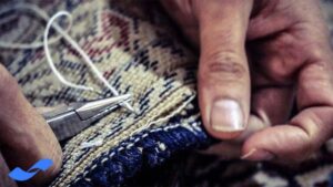 سوختگی فرش و رفوی آن