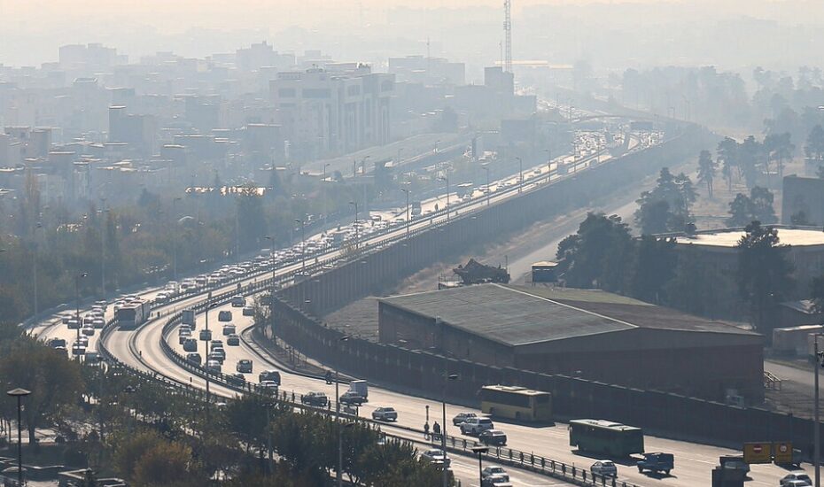 هوای تهران آلوده