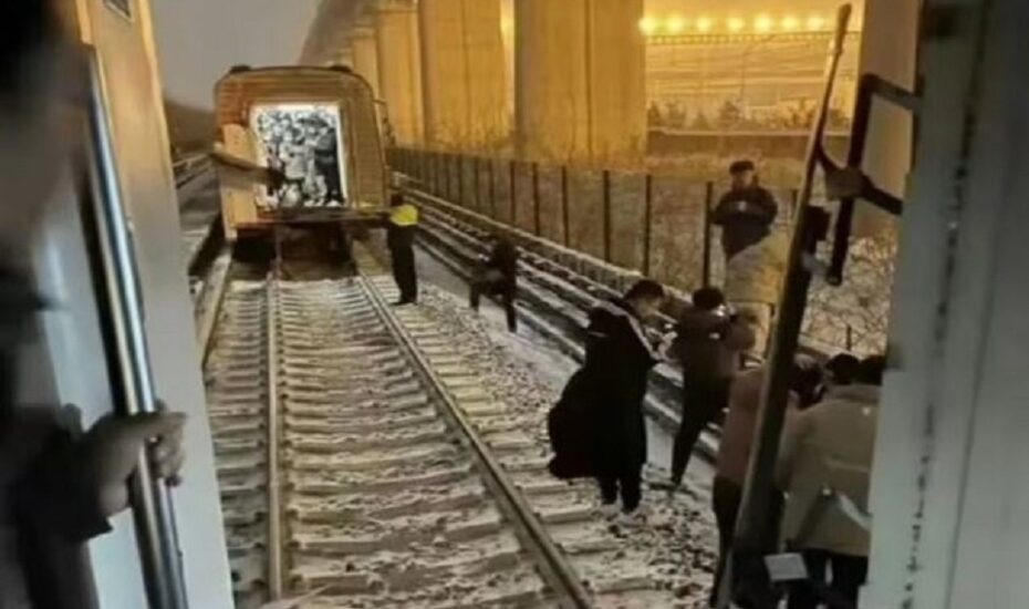 ۱۰۲ مصدوم در حادثه مترو پکن