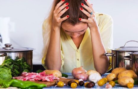 ماده غذایی حملات میگرنی