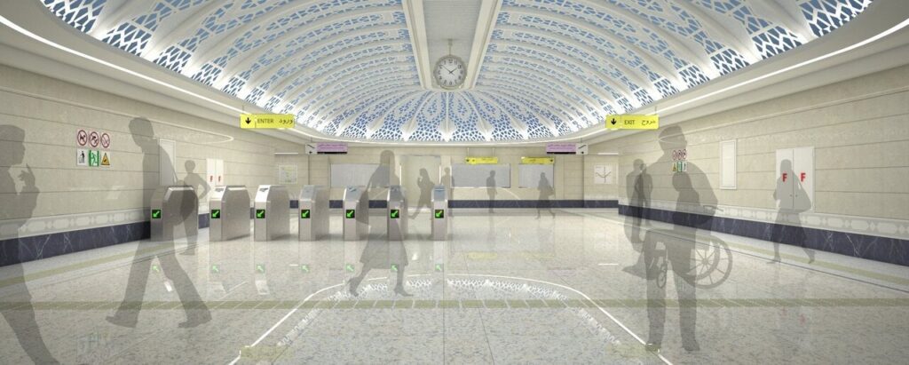 معماری ایستگاه مترو
