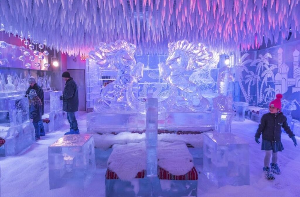 ۱۰ مورد از عجیبترین کافه و رستورانهای دنیا رستوران یخی در دبی، امارات