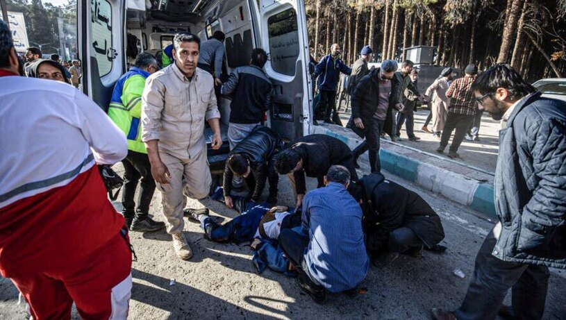 دیدنی های امروز؛ از سالگرد شهادت سردار سلیمانی تا حمله تروریستی در کرمان حمله تروریستی در گلزار شهدای کرمان