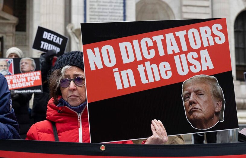 دیدنی های امروز؛ ادامه اعتراضات حامیان فلسطین از آمریکا تا اروپا تظاهرات مخالفان ترامپ در سومین سالگرد حمله طرفداران او به ساختمان کنگره