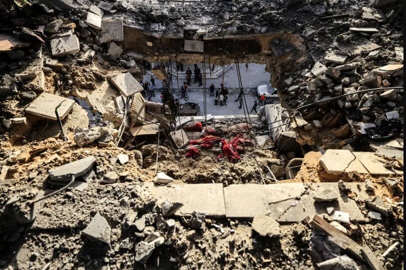 ادامه بمباران خانه های مسکونی مردم در جنوب نوار غزه