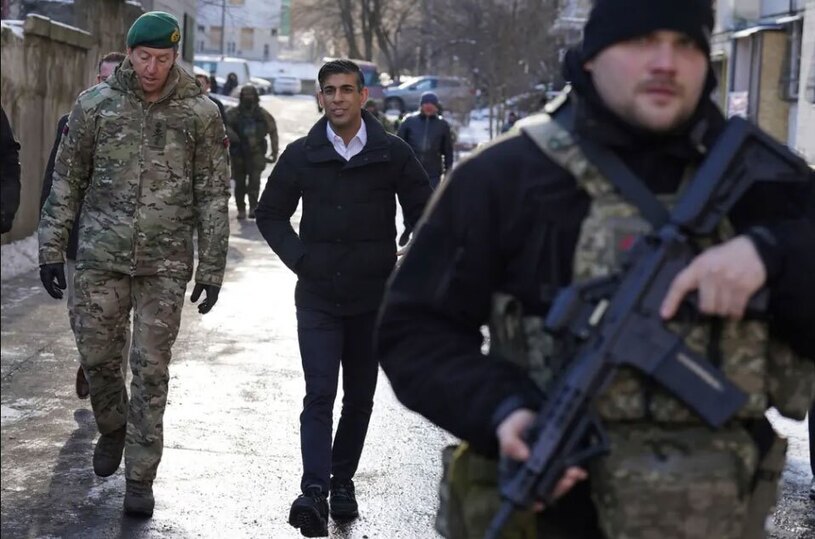 دیدنی های امروز؛ تظاهرات جهانی در همبستگی با فلسطین قدم زدن نخست وزیر انگلیس در خیابان های پایتخت اوکراین