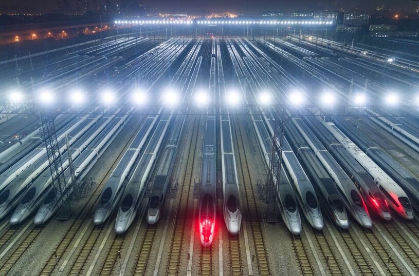 دیدنی های امروز؛ از دادگاه لاهه تا وضعیت غزه ترمینال واگن های قطار سریع السیر در شهر ووهان