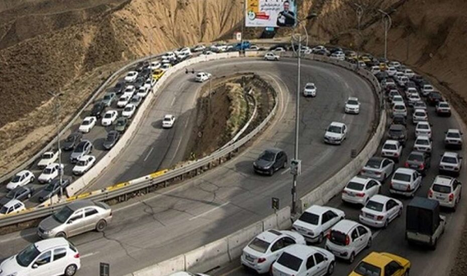 ممنوعیت ترددِ جاده چالوس