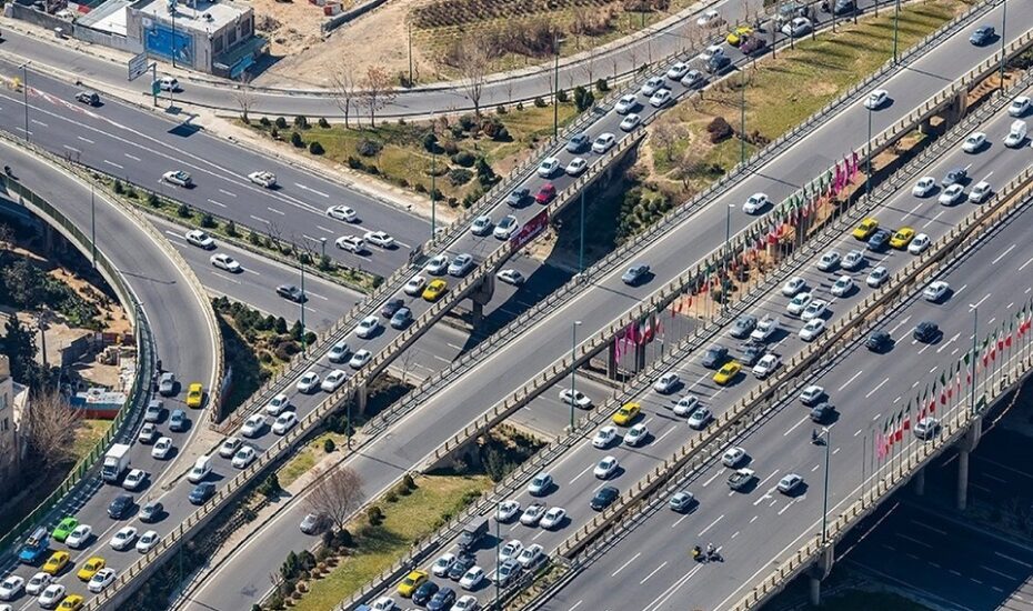 بزرگراه شهید چمران مسدود
