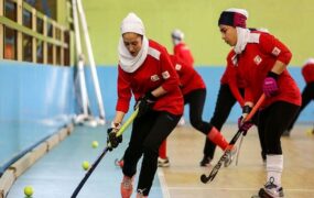 تیم ملی هاکی داخل سالن بانوان